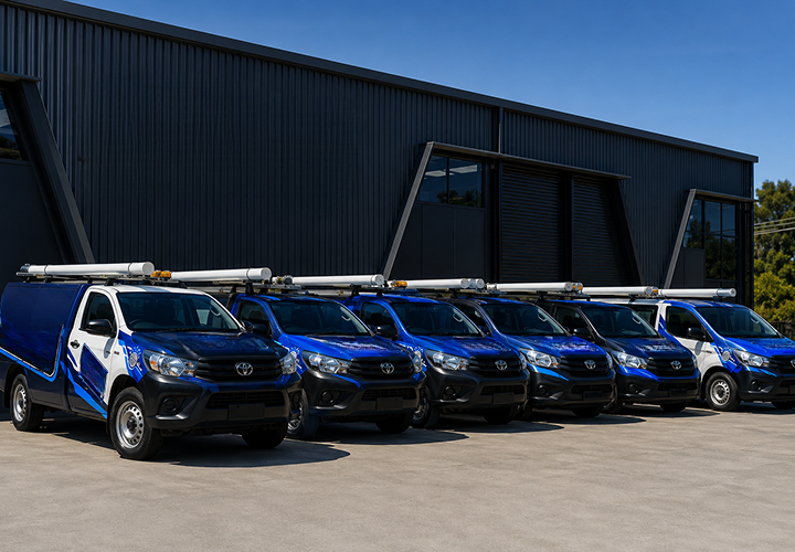 Fleet of Regents Park Blocked Drains plumbing vans